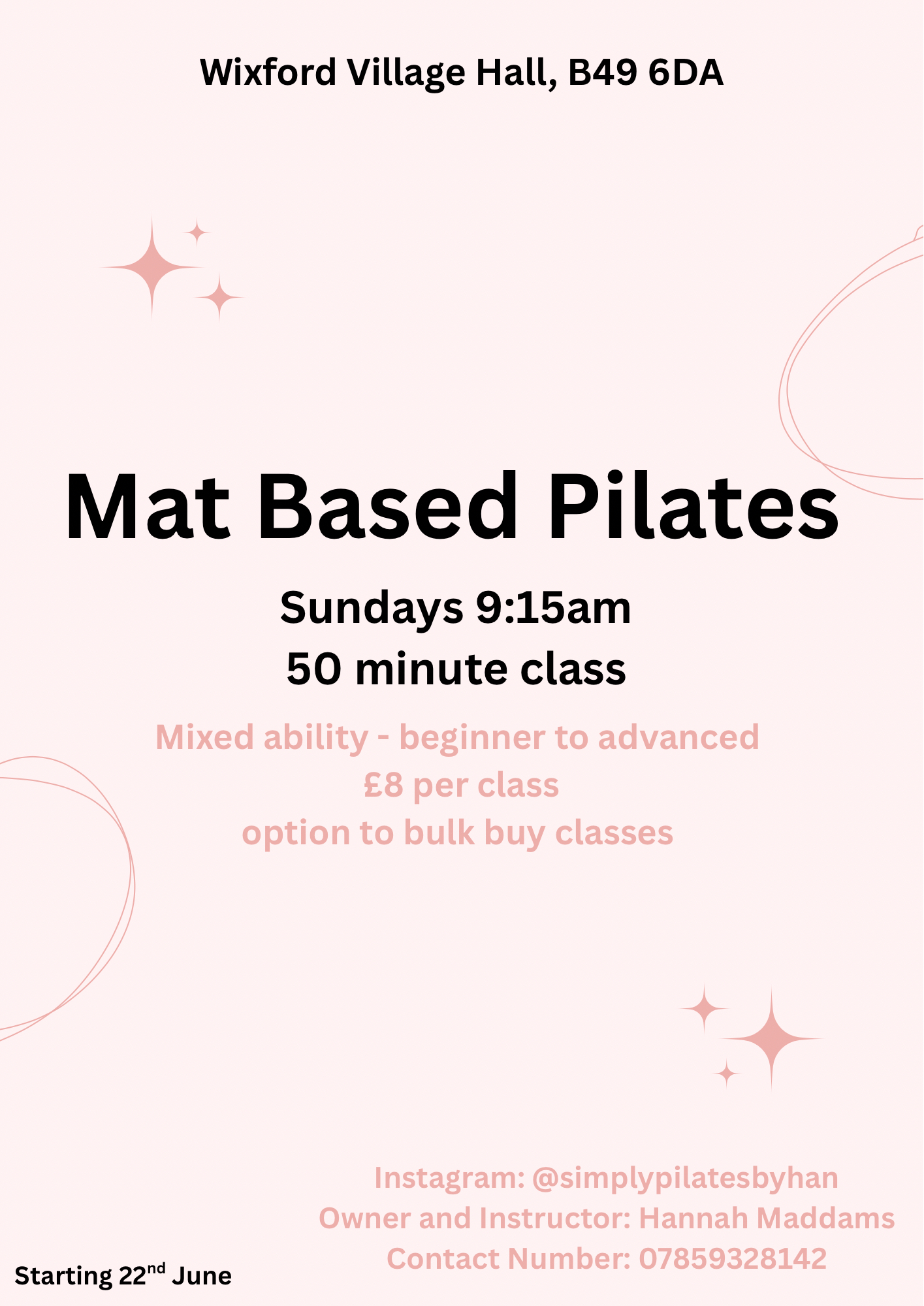 Mat Based Pilates