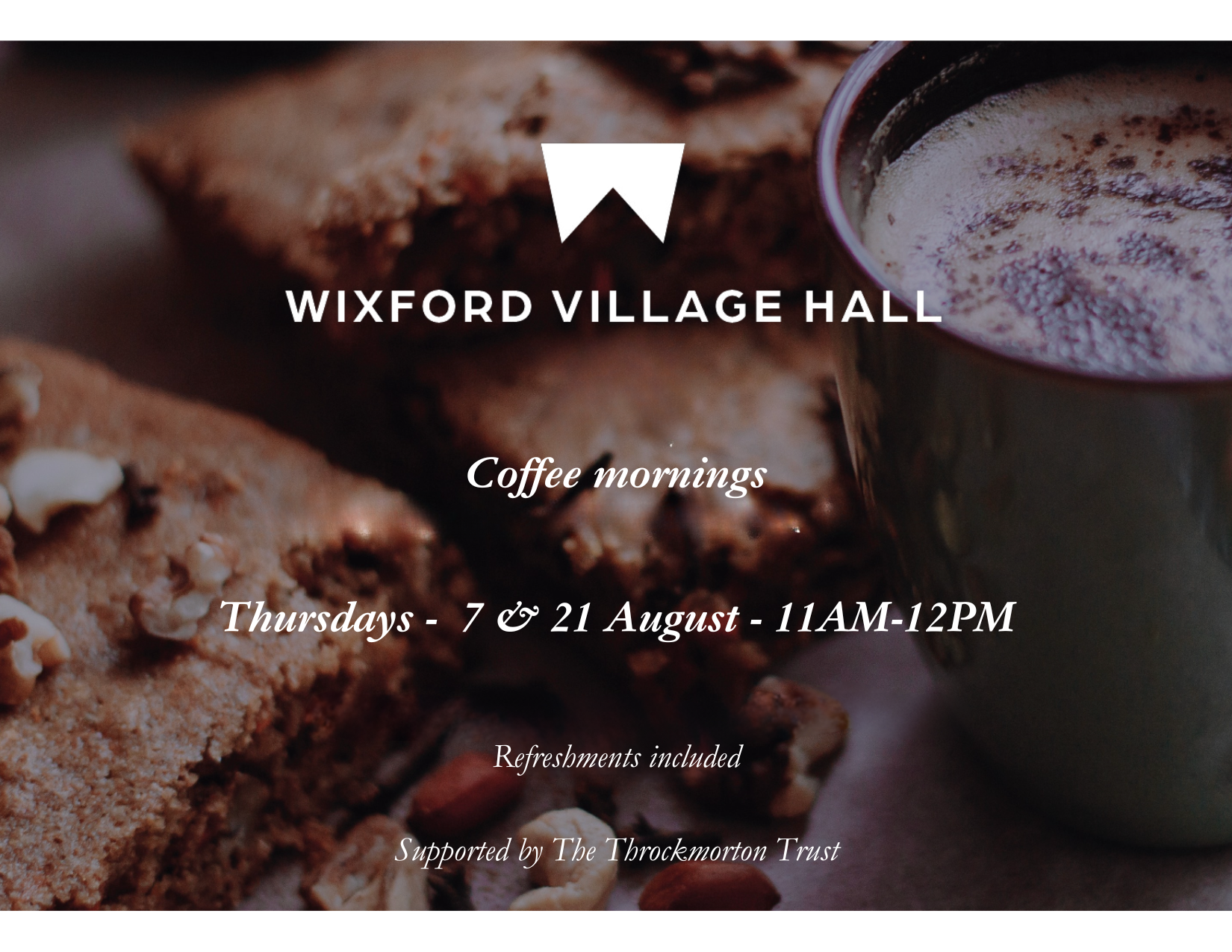 August Coffee Mornings