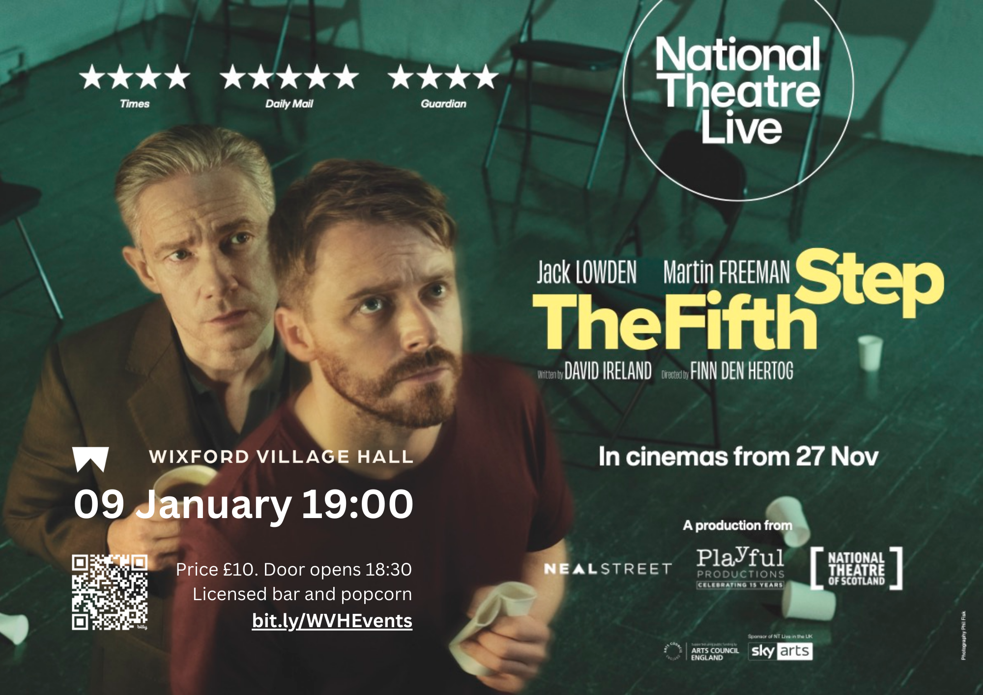 The National Theatre Live in January – The Fifth Step