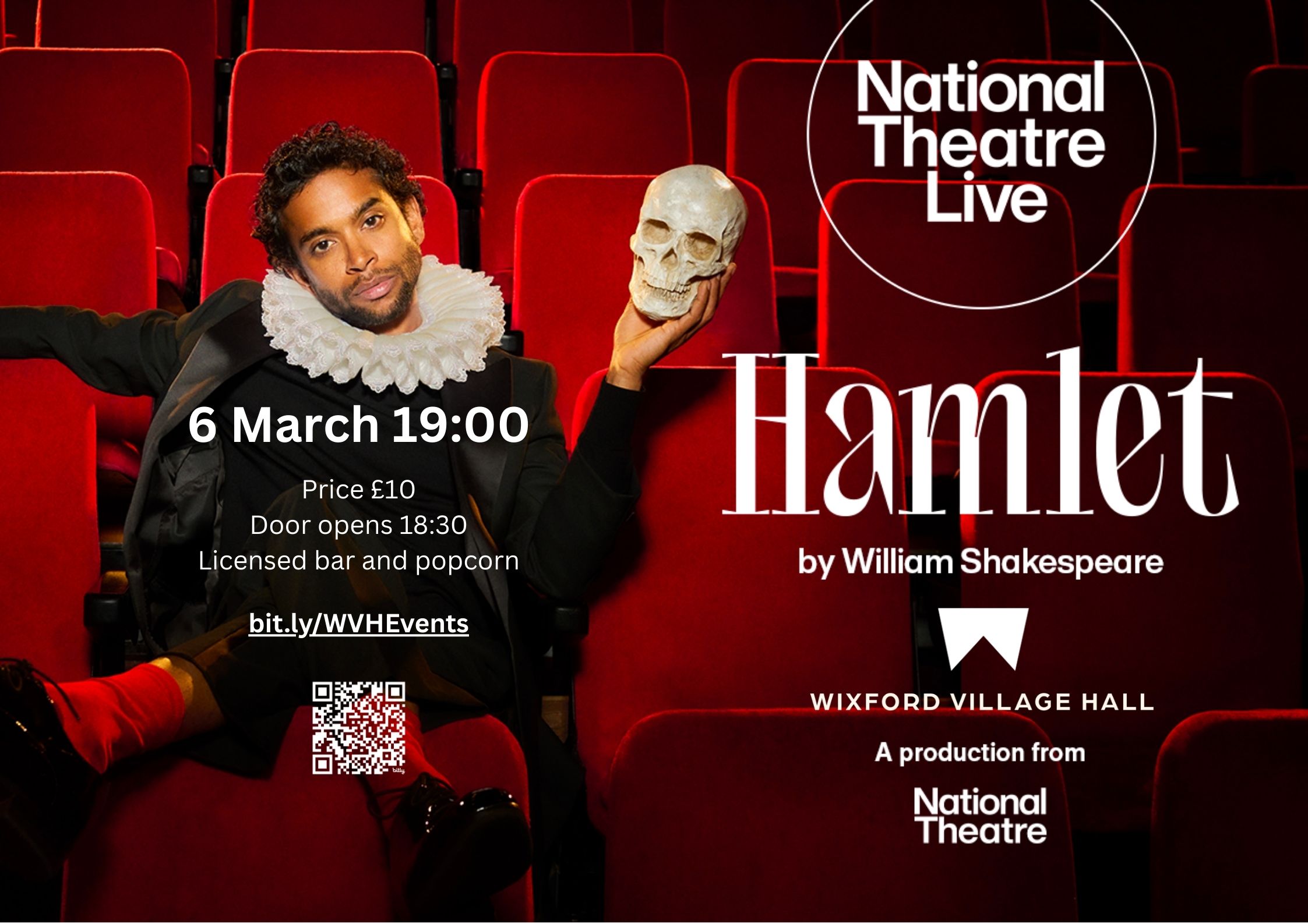 The National Theatre Live in March – Hamlet
